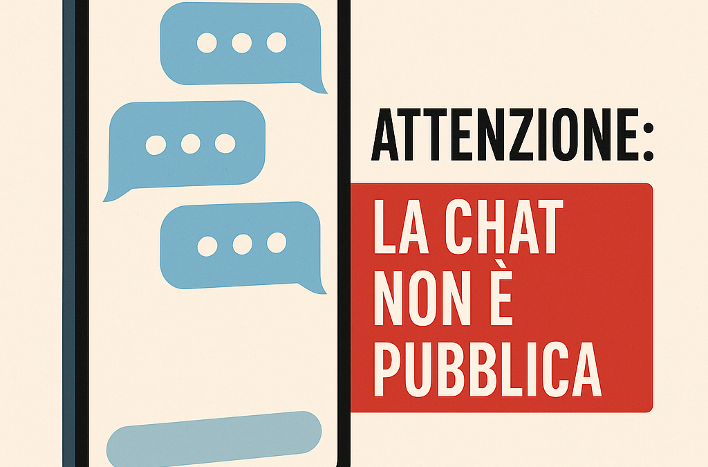 “Era solo una chat di gruppo”: ma inoltrare quei messaggi può essere un reato. Ecco cosa dice la Legge.